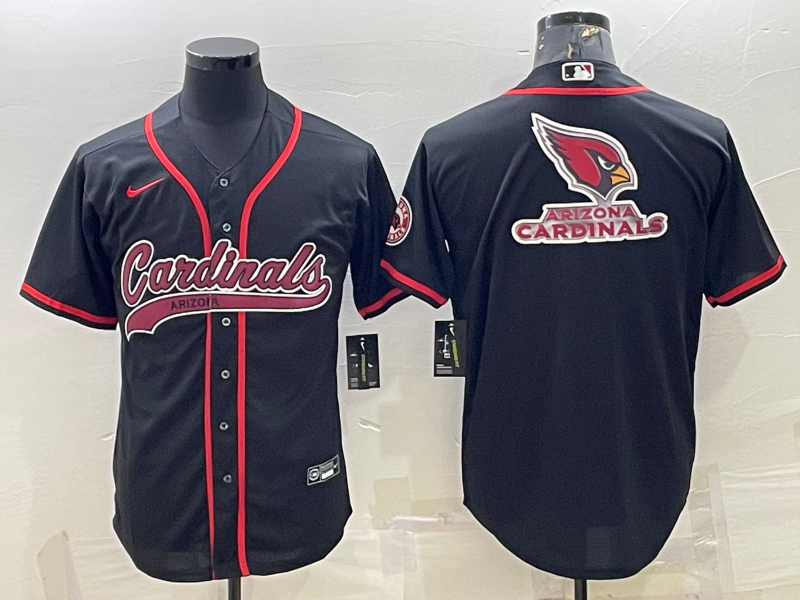 Men's Arizona Cardinals Black Game Jerseys