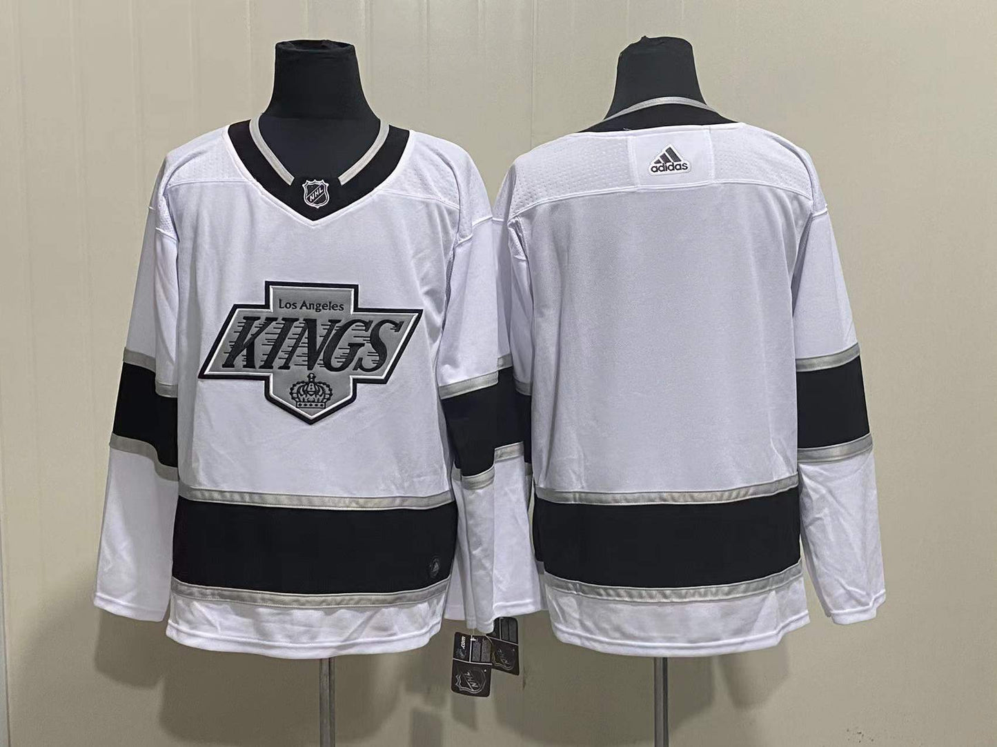 Men's Los Angeles Kings White 2021/22 Alternate Primegreen Authentic Blank Jerseys