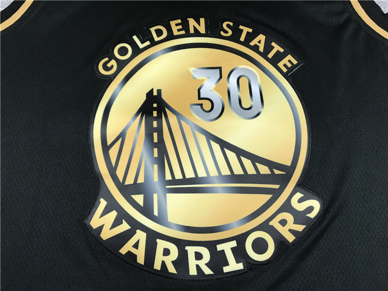 Men's Golden State Warriors Stephen Curry Fanatics Branded Black Swingman Jerseys