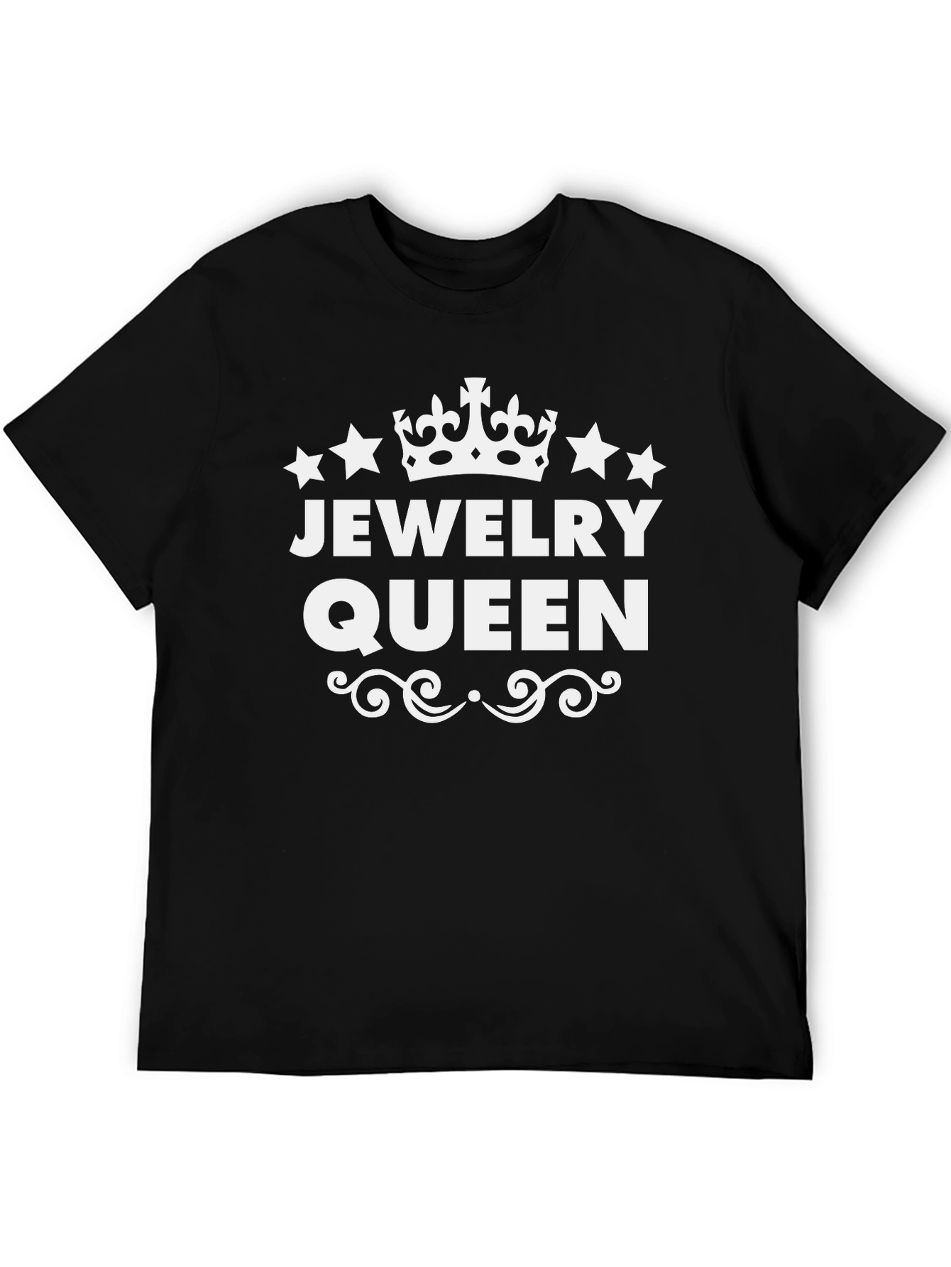 Jewelry Queen Graphic Tee - Stylish & Fun
