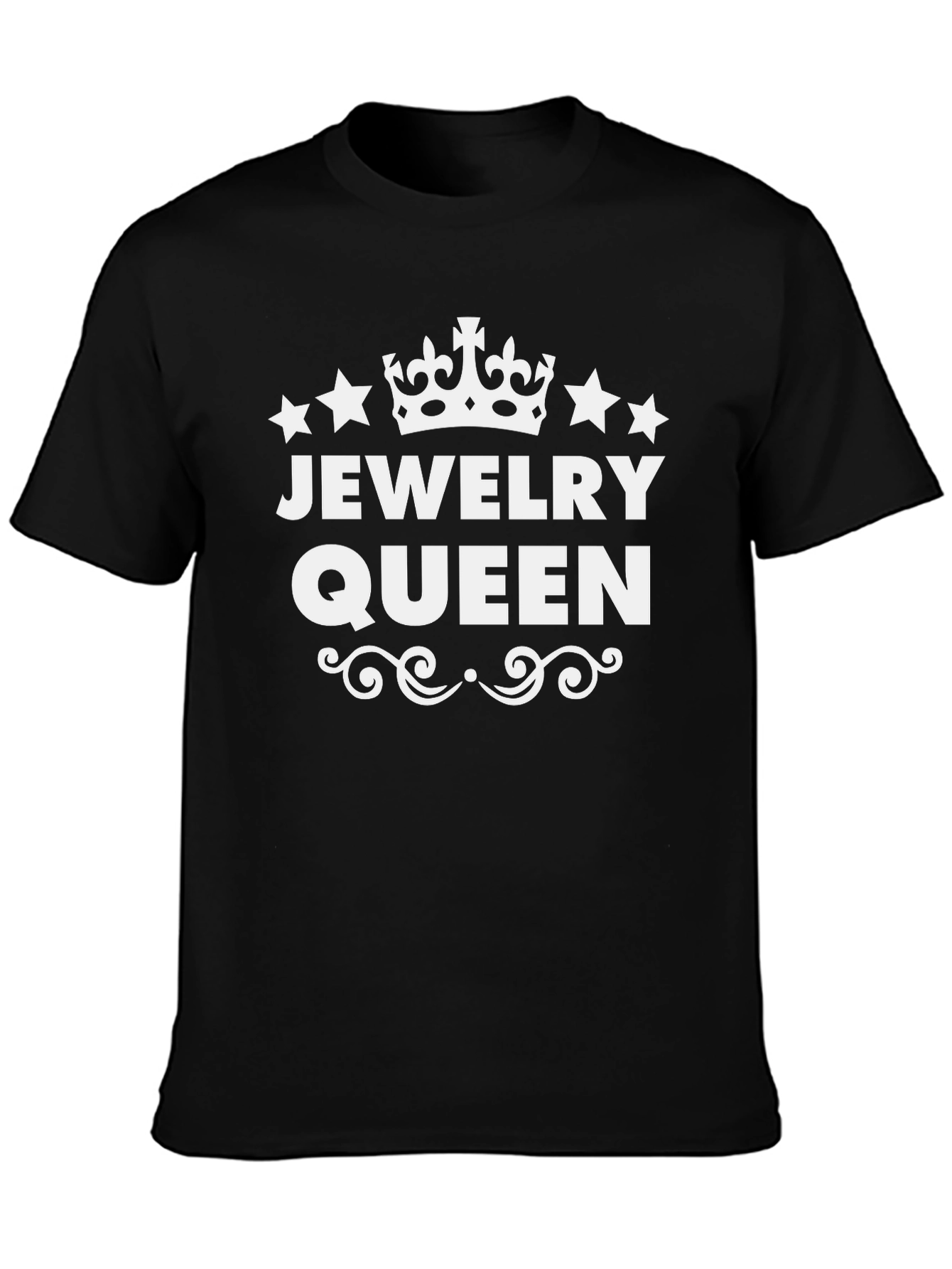 Jewelry Queen Graphic Tee - Stylish & Fun
