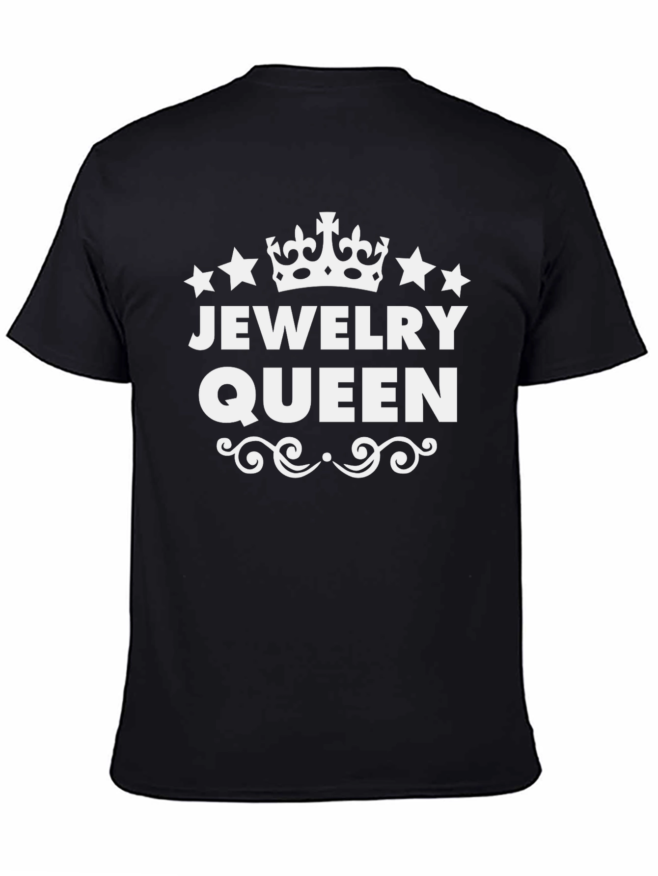 Jewelry Queen Graphic Tee - Stylish & Fun