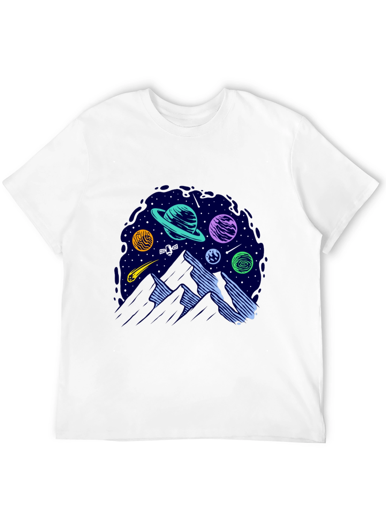 Space Mountain Graphic T-Shirt