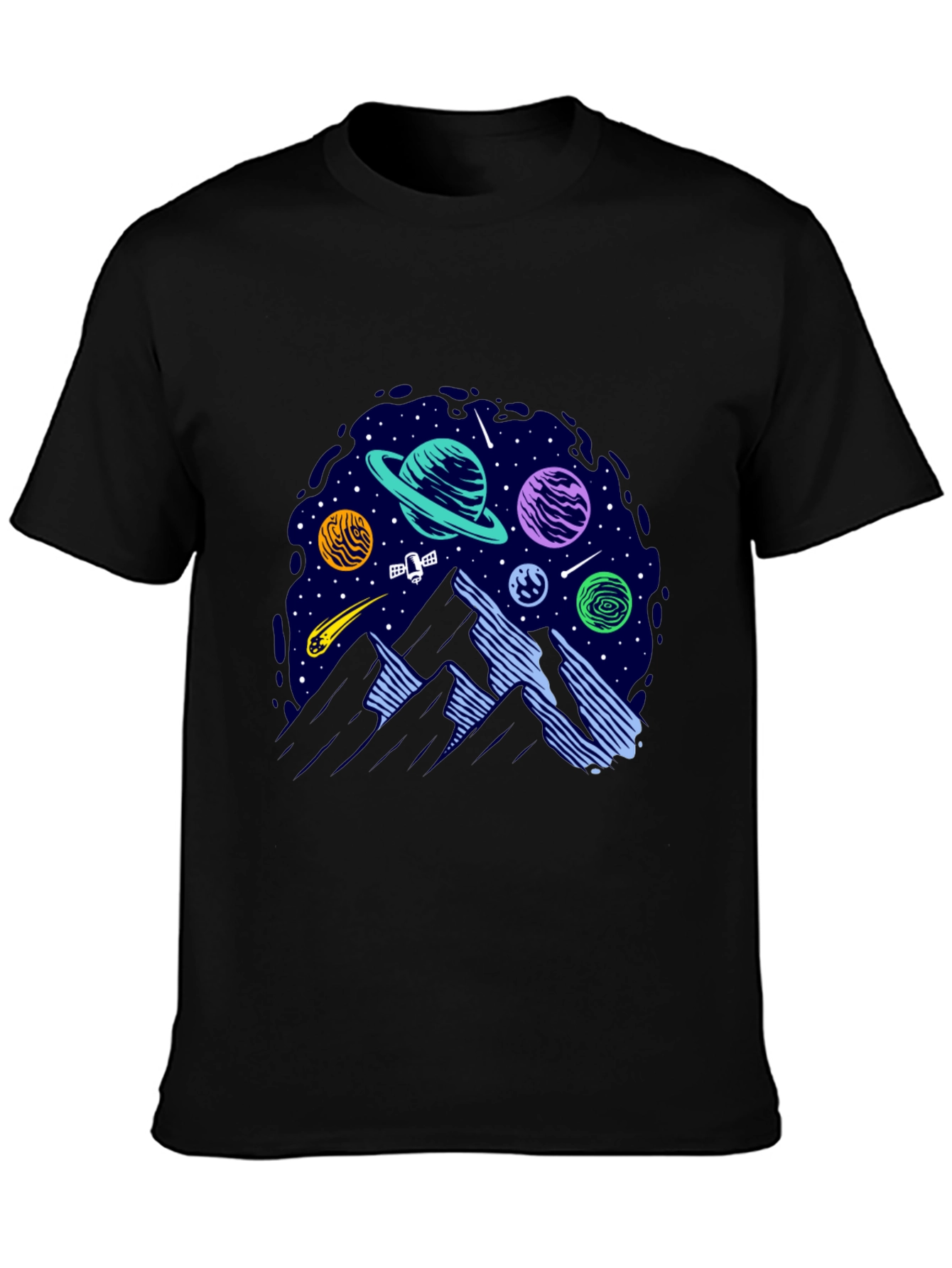Space Mountain Graphic T-Shirt