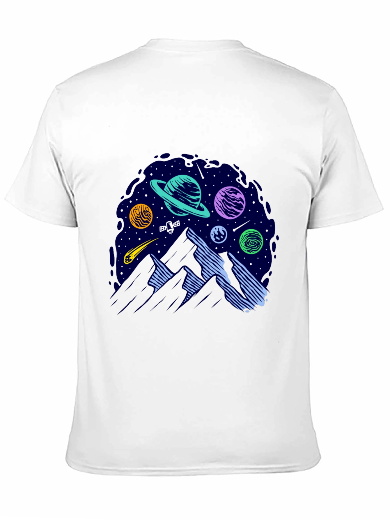 Space Mountain Graphic T-Shirt