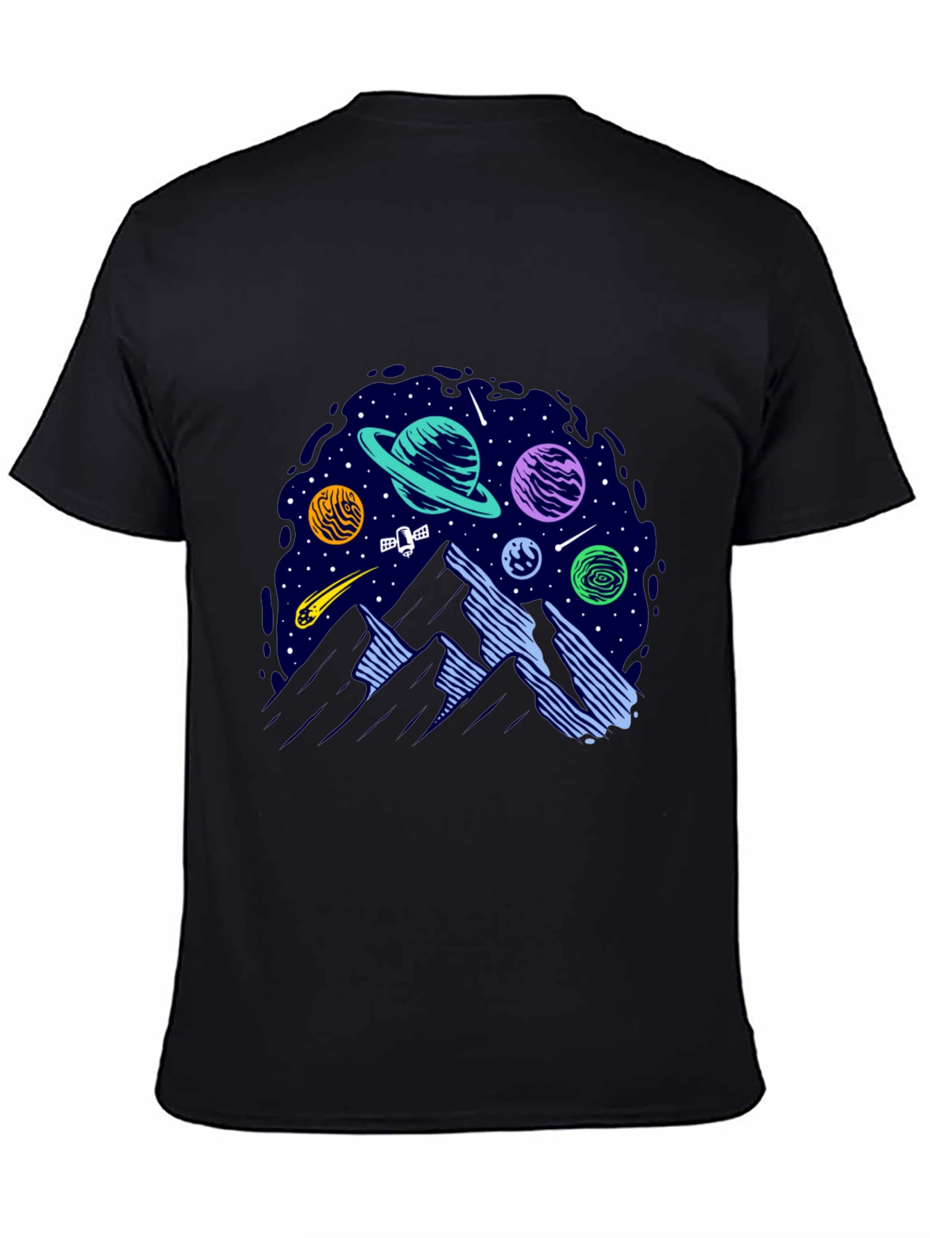 Space Mountain Graphic T-Shirt