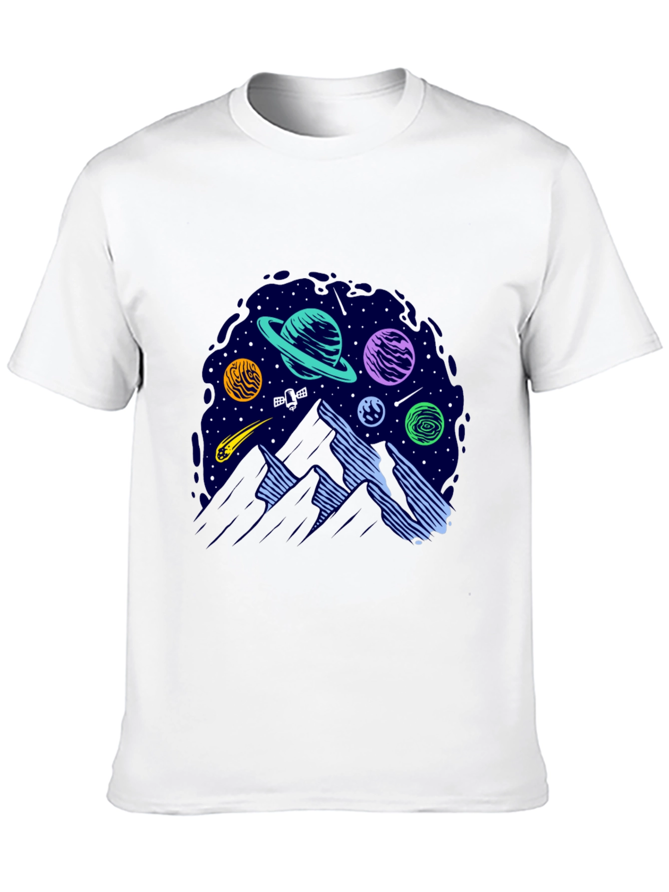 Space Mountain Graphic T-Shirt