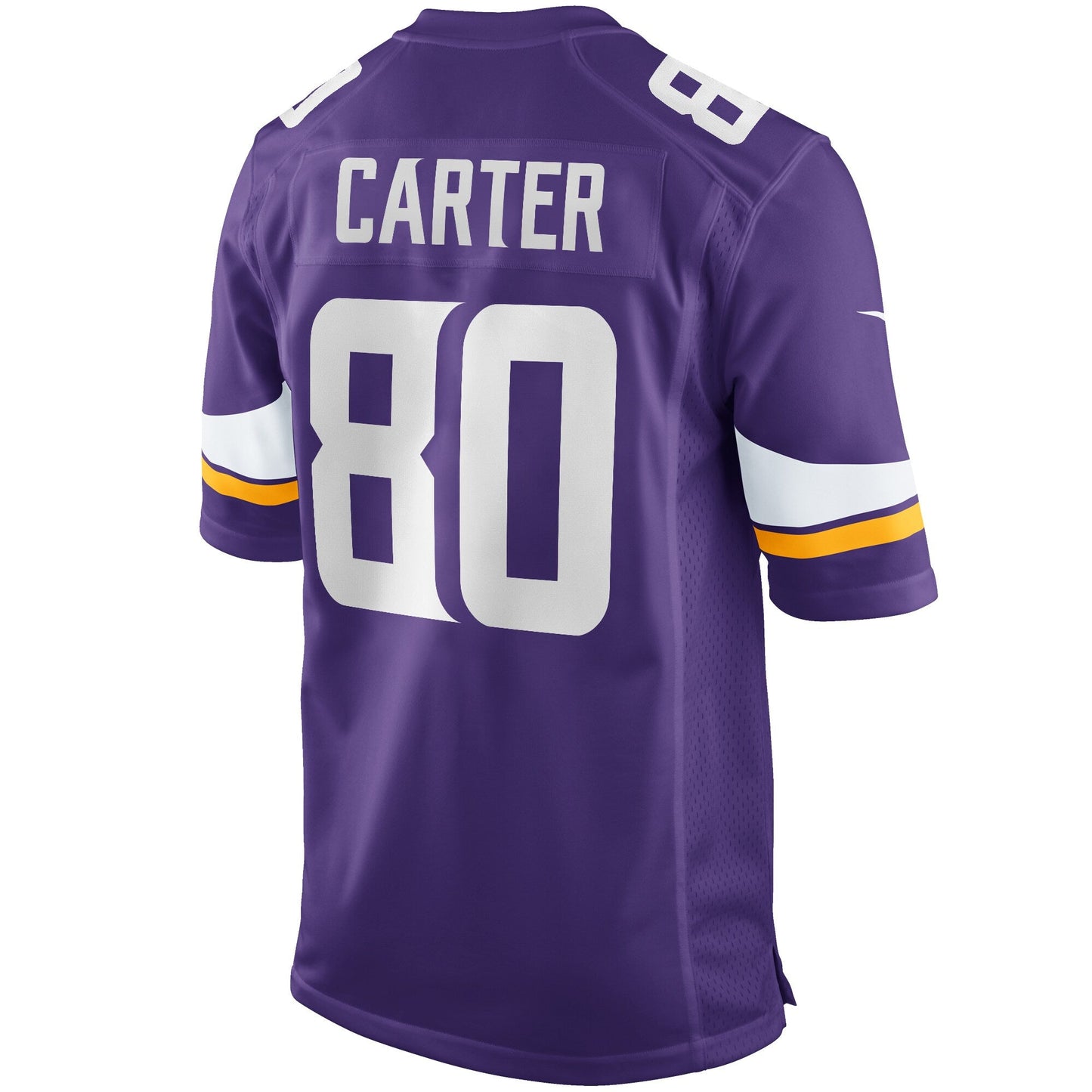 Cris Carter Minnesota Vikings Nike Game Retired   Jersey - Purple