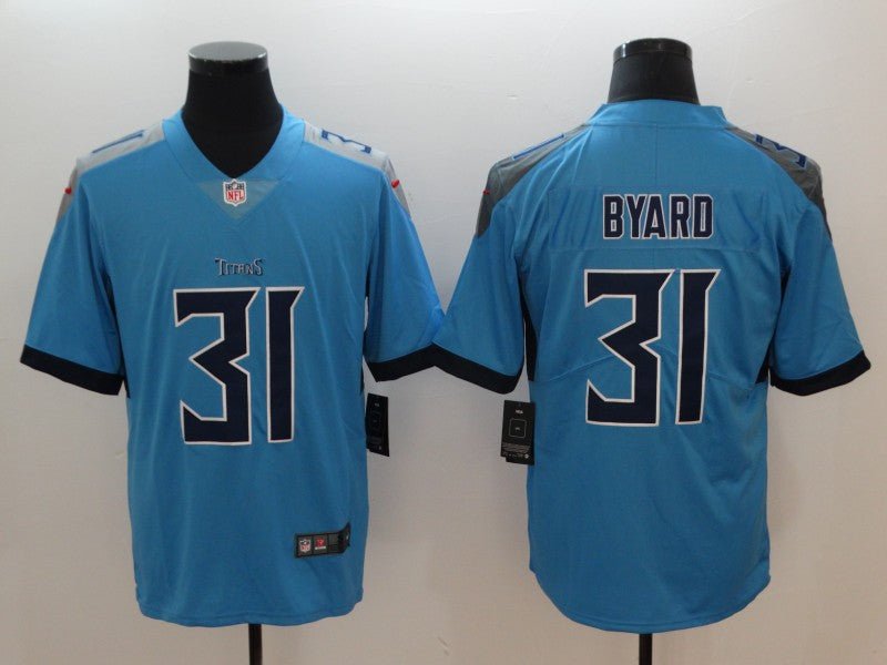 Men's Tennessee Titans Kevin Byard #31 Light Blue Game Jerseys