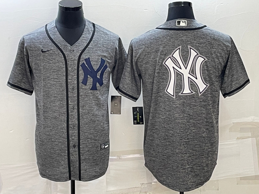 Men's New York Yankees Gray Alternate Player Jerseys