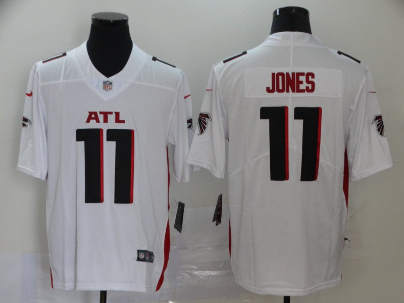 Men's Atlanta Falcons Julio Jones #11 White Game Player Jerseys
