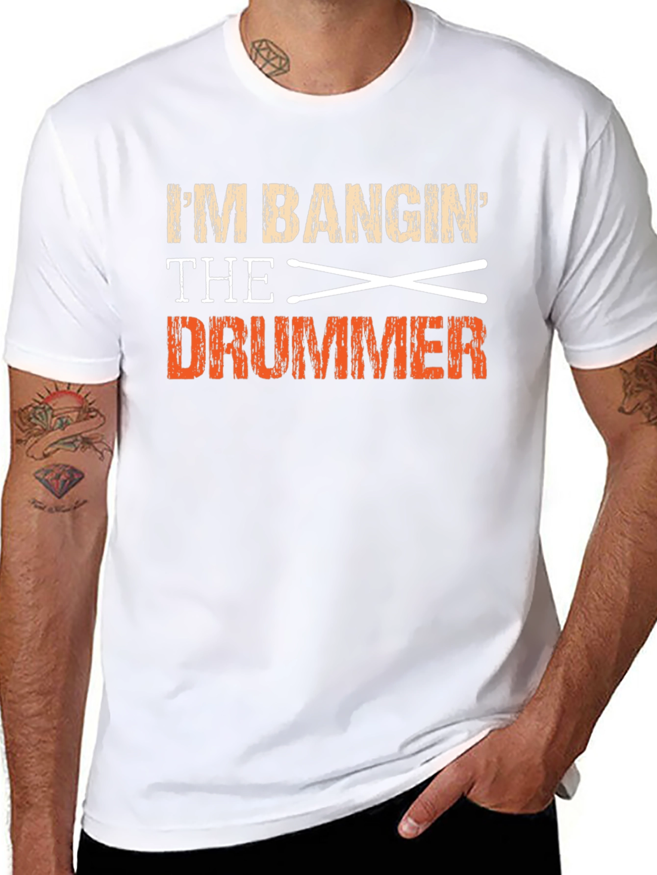 Im Bangin the Drummer T-Shirt