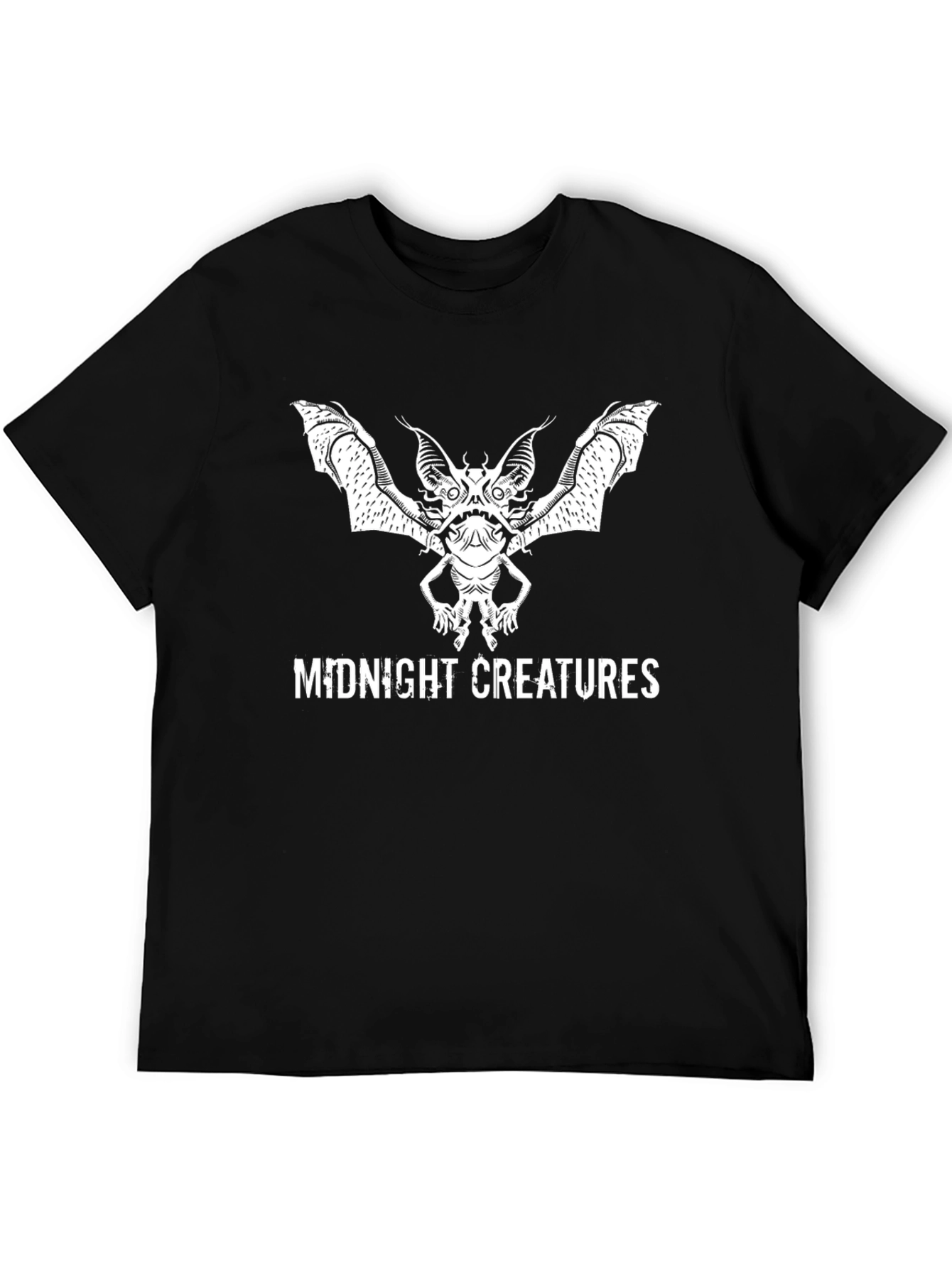 Midnight Creatures Graphic Tee - Black