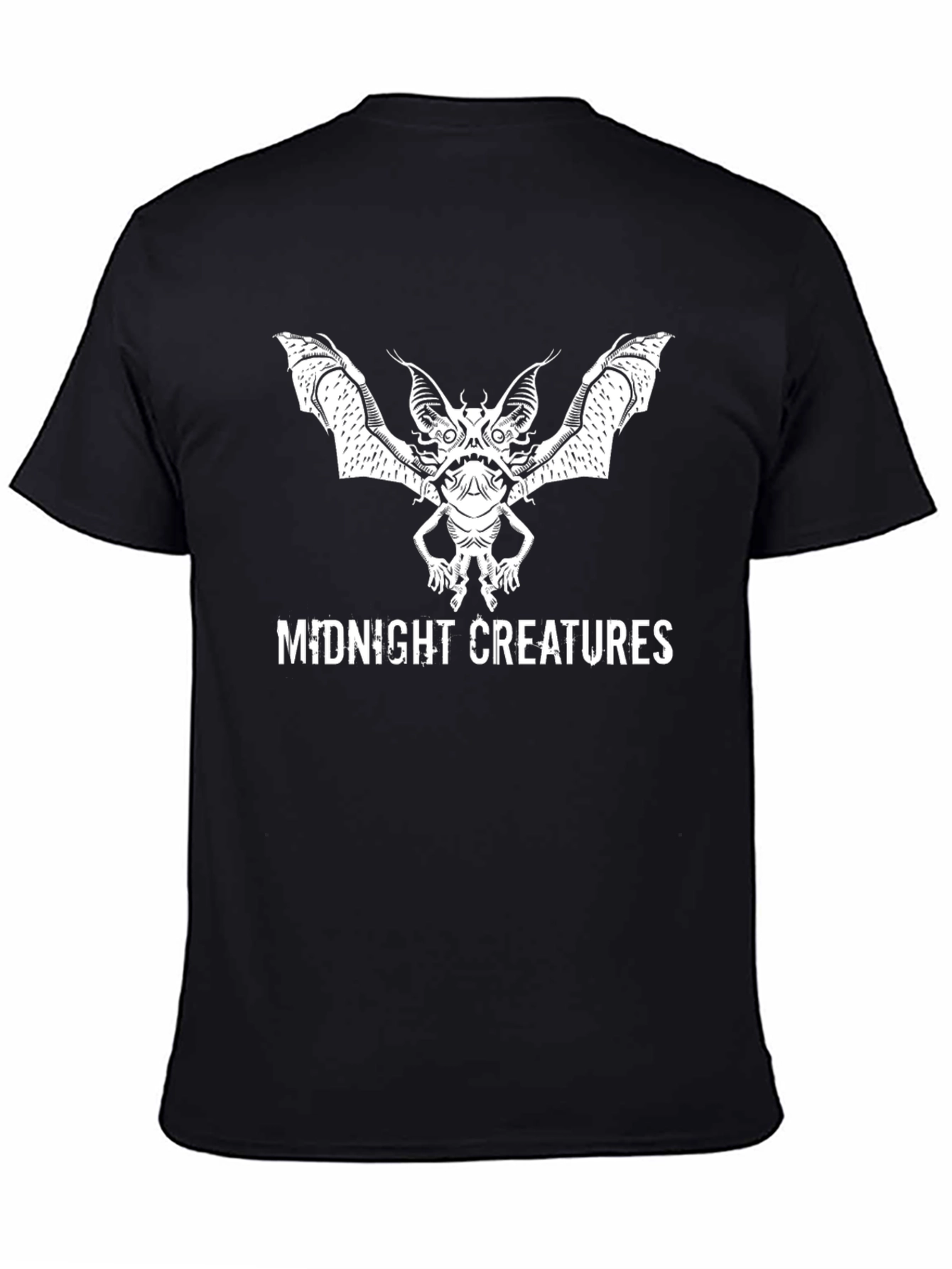 Midnight Creatures Graphic Tee - Black