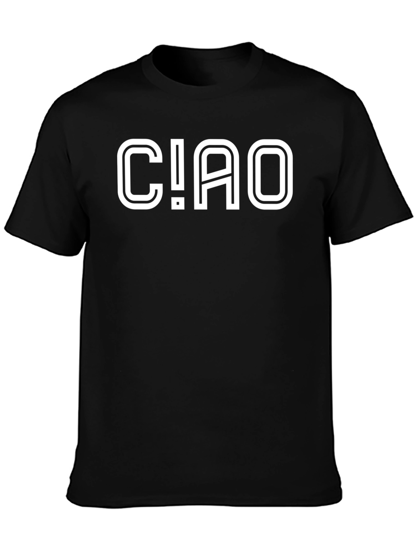 Ciao Graphic T-Shirt - Stylish Italian Greeting Tee