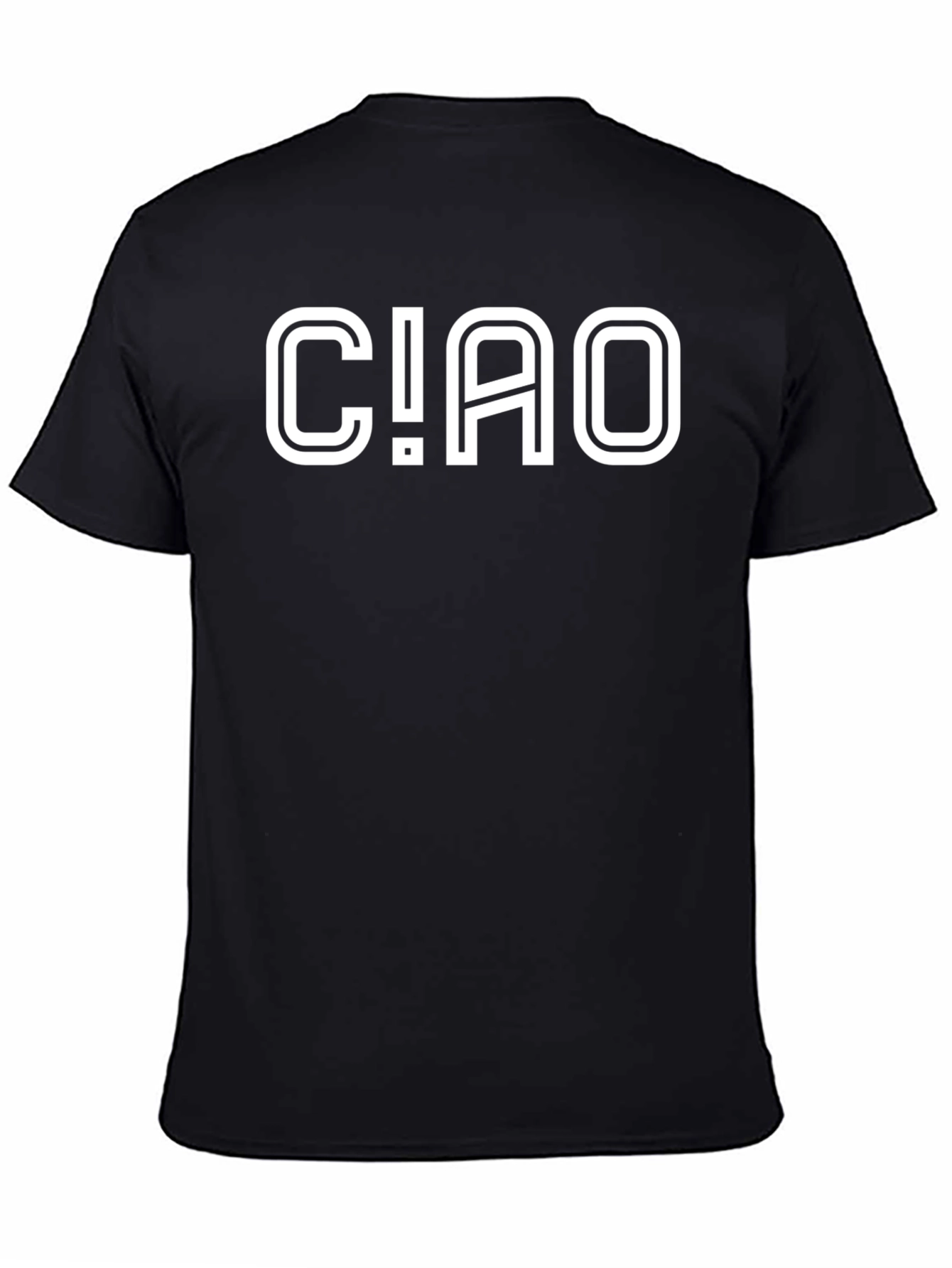 Ciao Graphic T-Shirt - Stylish Italian Greeting Tee