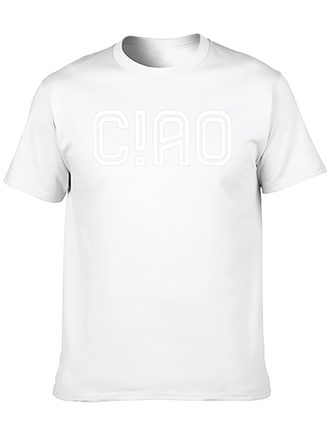Ciao Graphic T-Shirt - Stylish Italian Greeting Tee