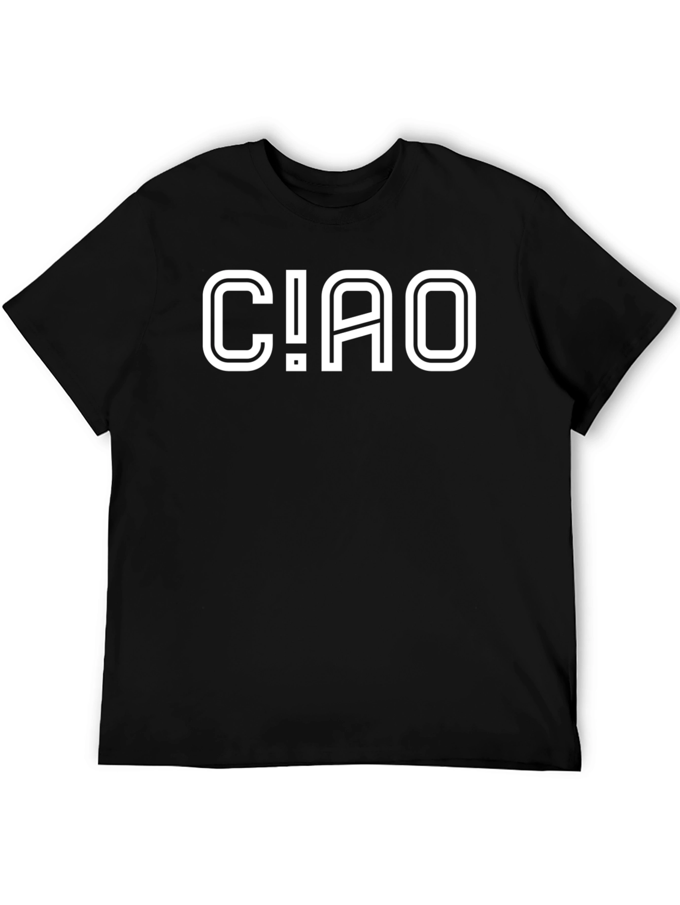 Ciao Graphic T-Shirt - Stylish Italian Greeting Tee