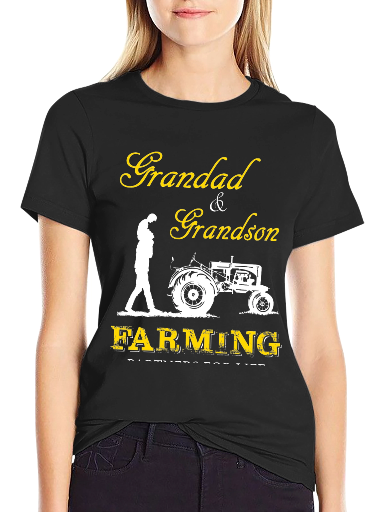 Grandad & Grandson Farming T-Shirt