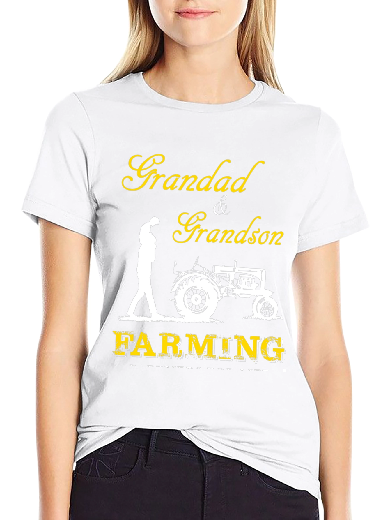Grandad & Grandson Farming T-Shirt