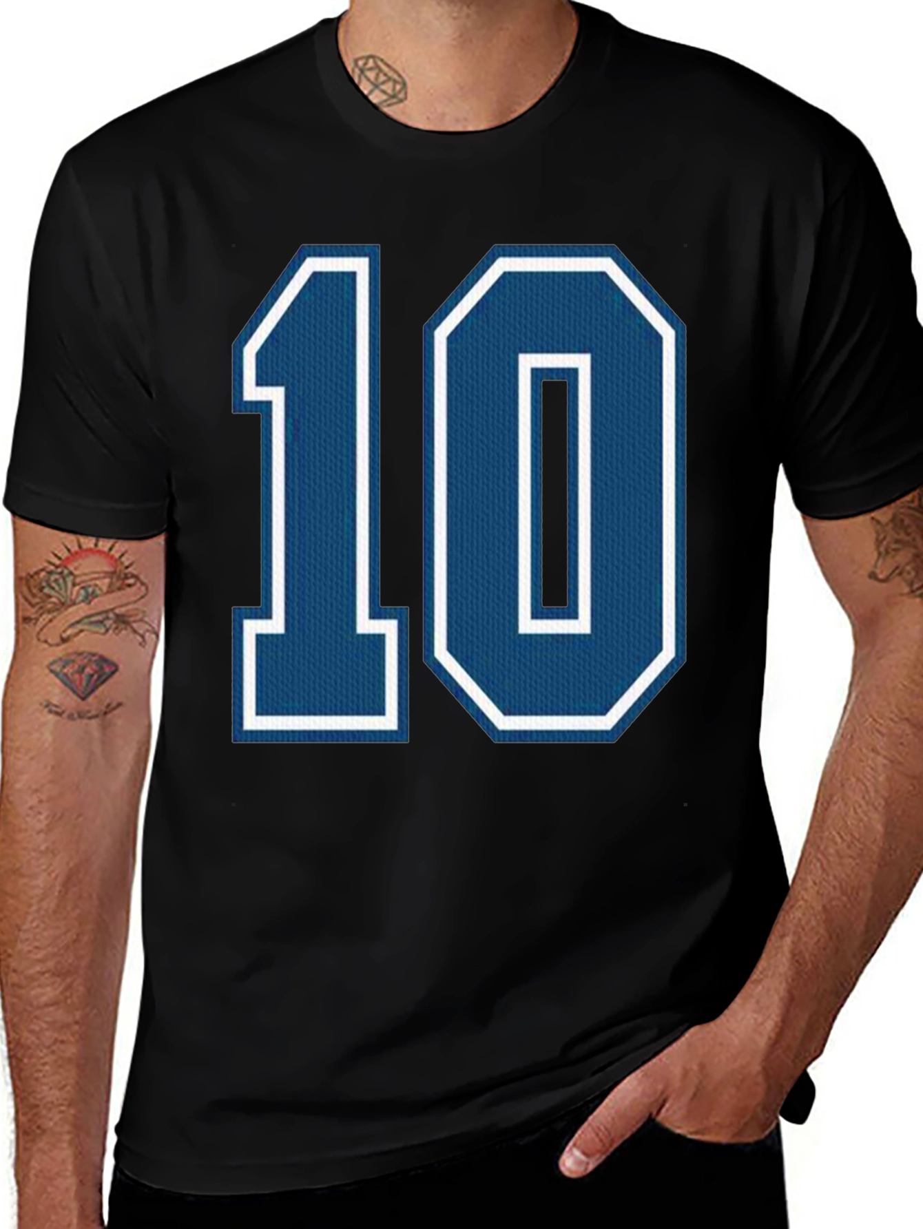 Number 10 Graphic T-Shirt