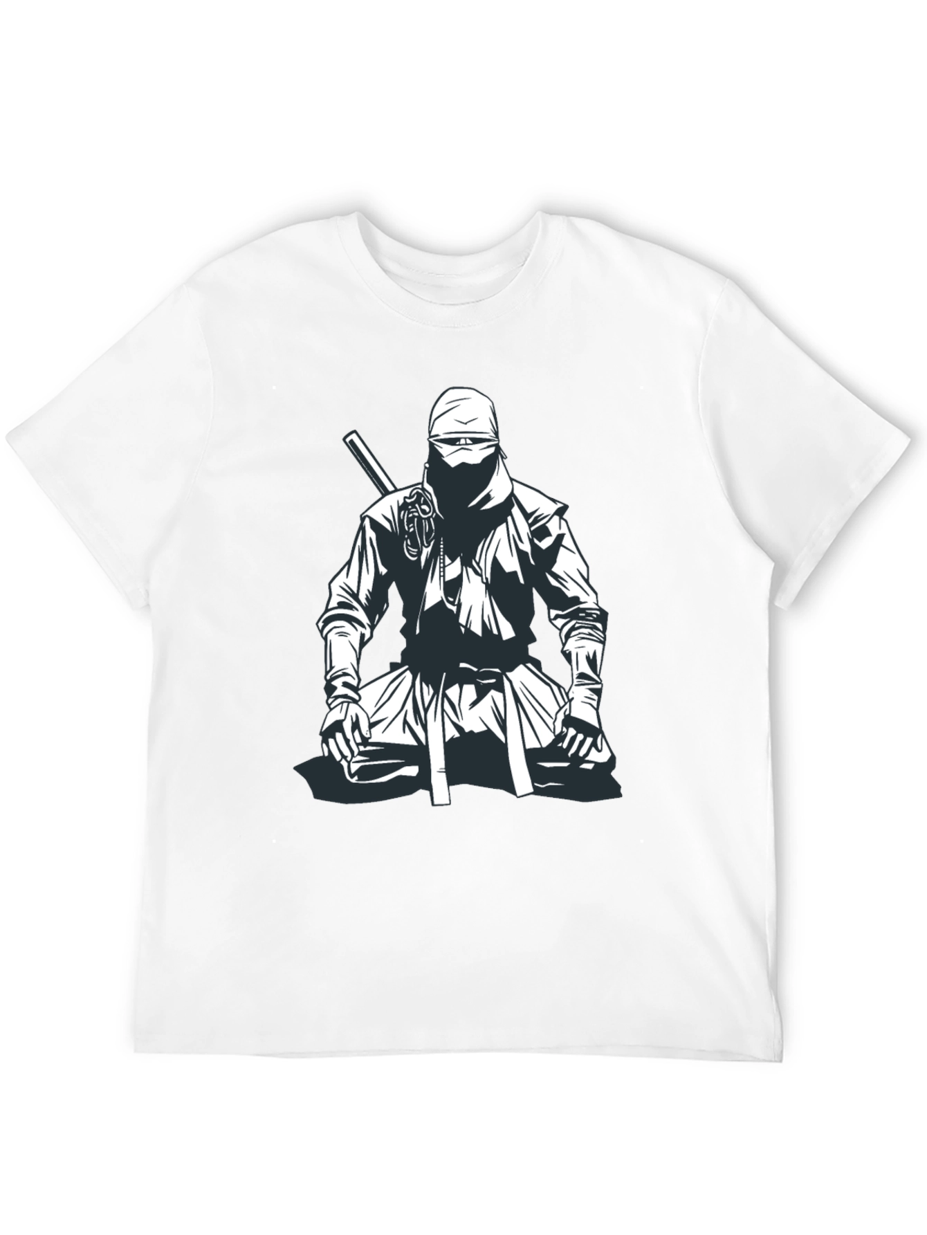 Ninja Warrior Graphic Tee - Black T-Shirt