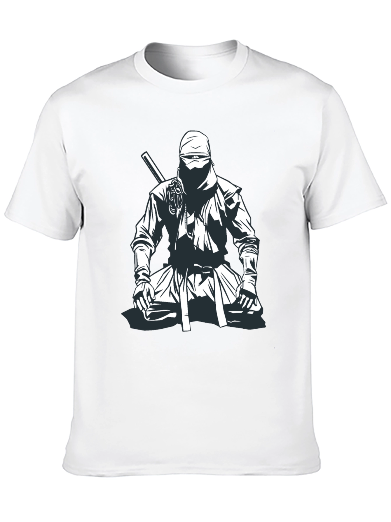 Ninja Warrior Graphic Tee - Black T-Shirt
