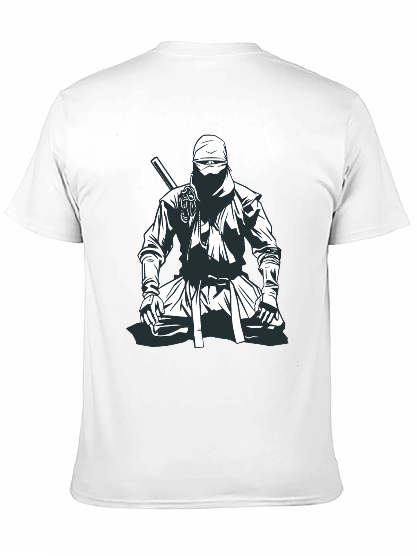 Ninja Warrior Graphic Tee - Black T-Shirt