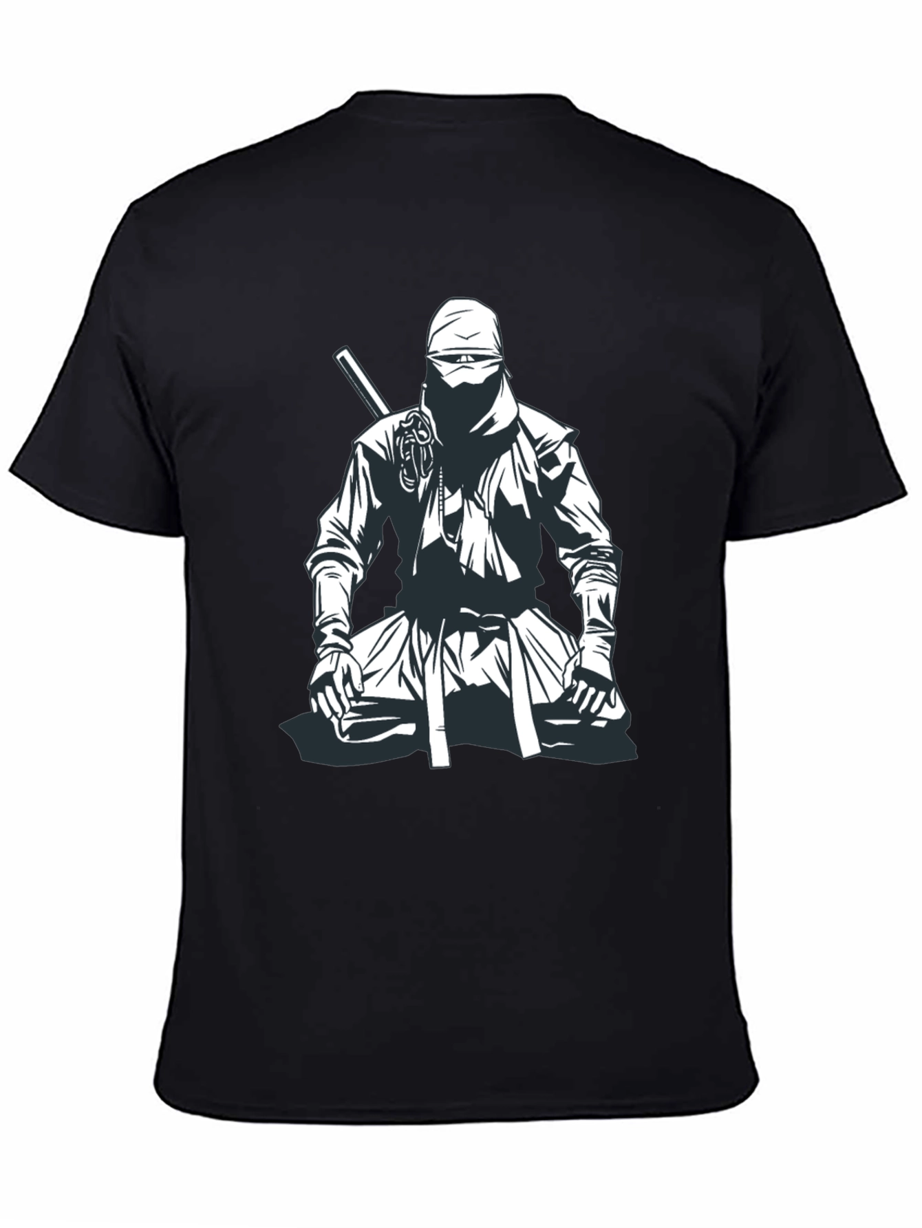 Ninja Warrior Graphic Tee - Black T-Shirt
