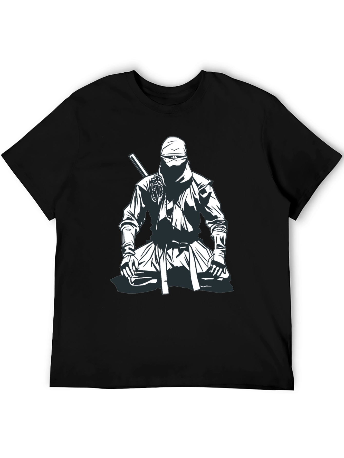 Ninja Warrior Graphic Tee - Black T-Shirt