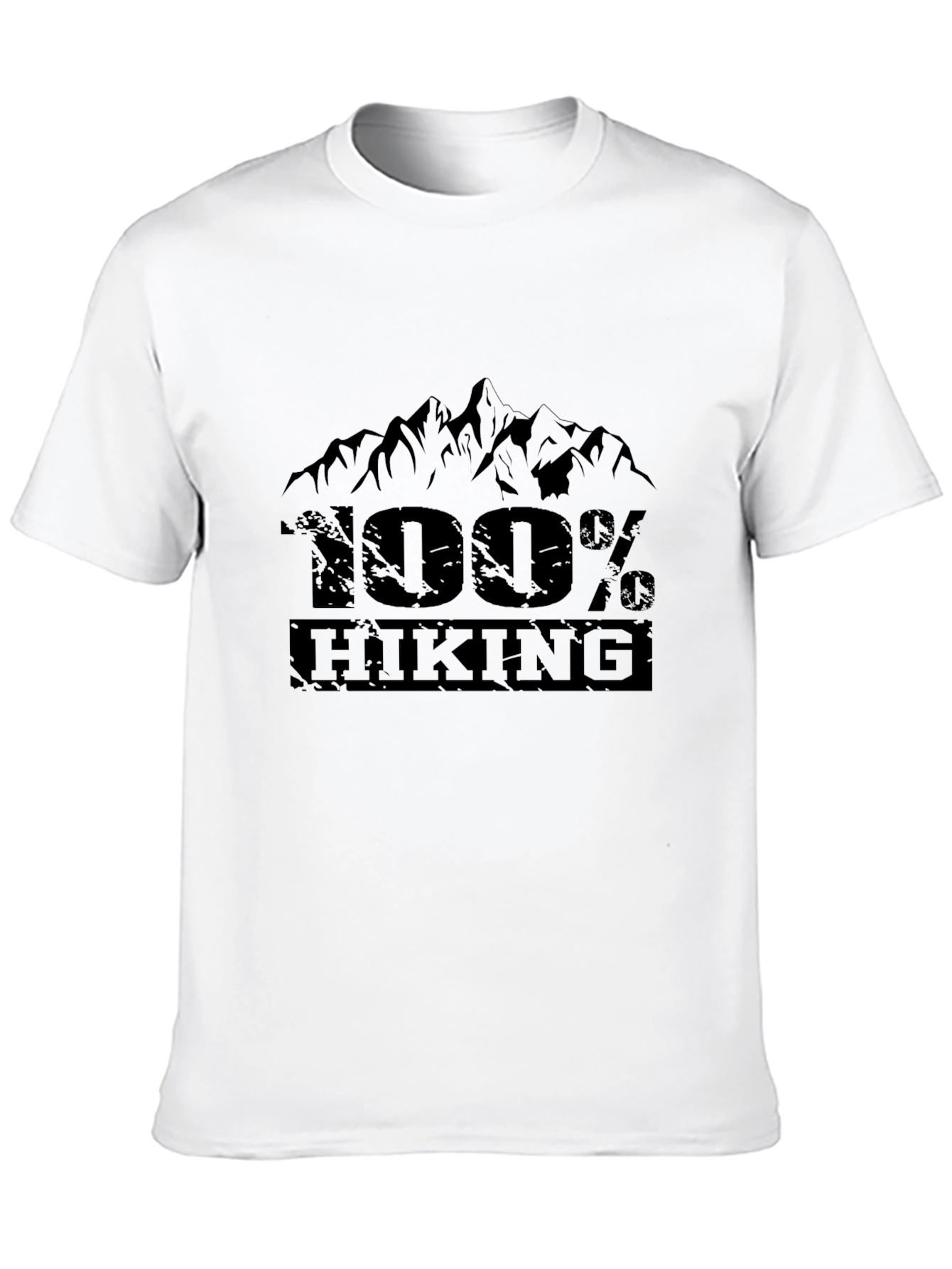 100% Hiking Graphic Tee - Black