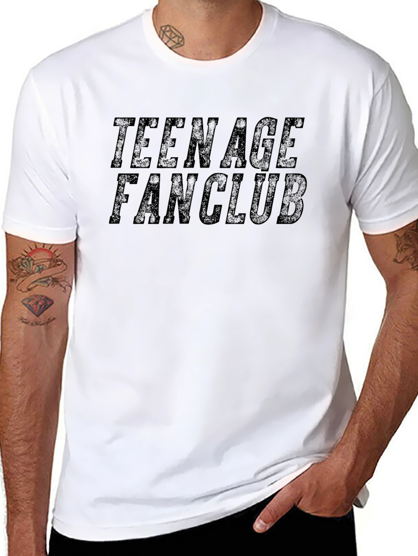 Teenage Fanclub Black T-Shirt - Retro Band Tee