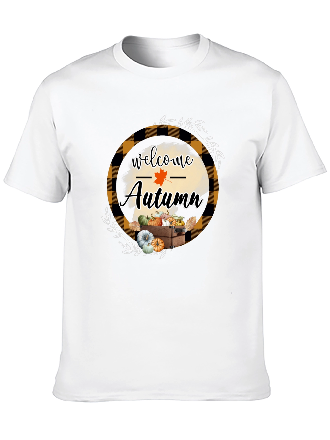 Welcome Autumn Graphic Tee - Fall Harvest