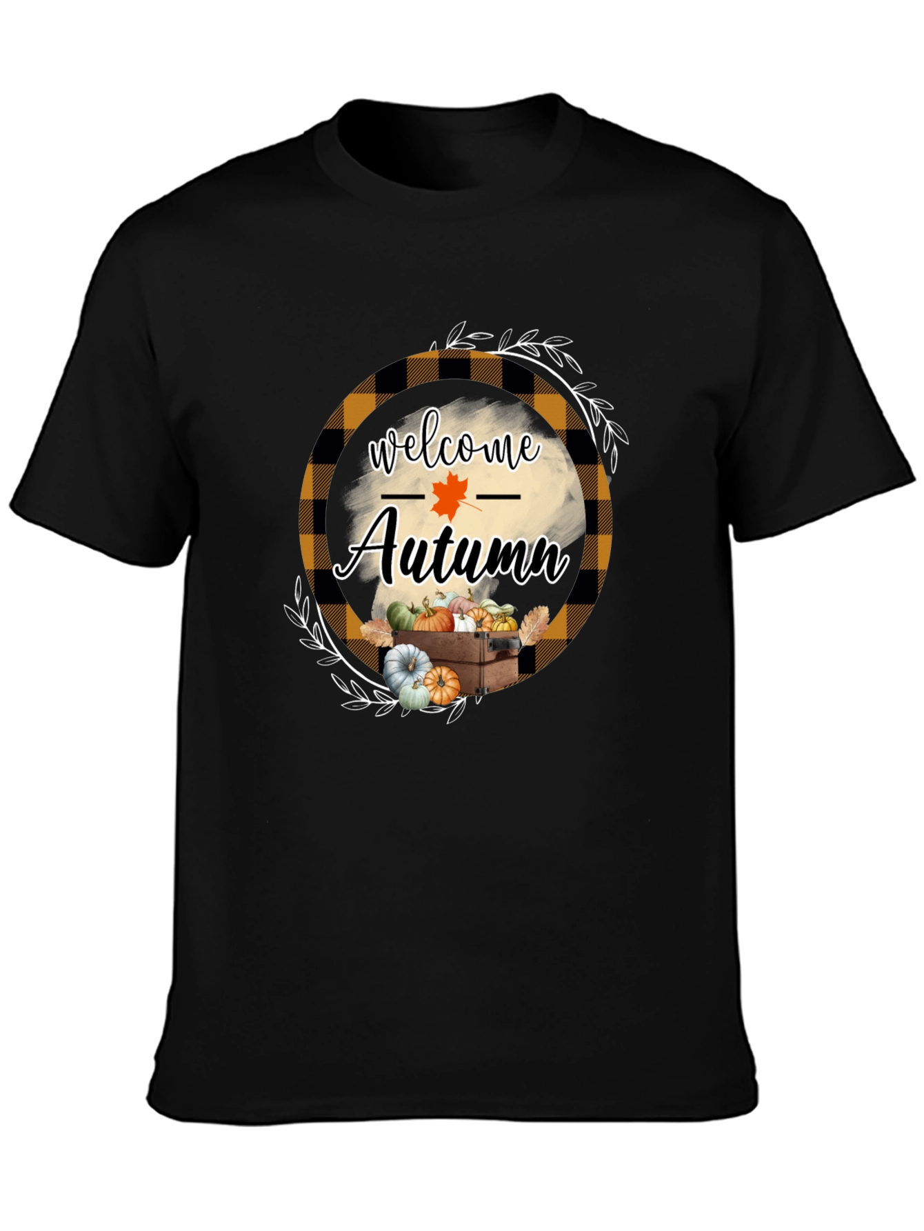 Welcome Autumn Graphic Tee - Fall Harvest
