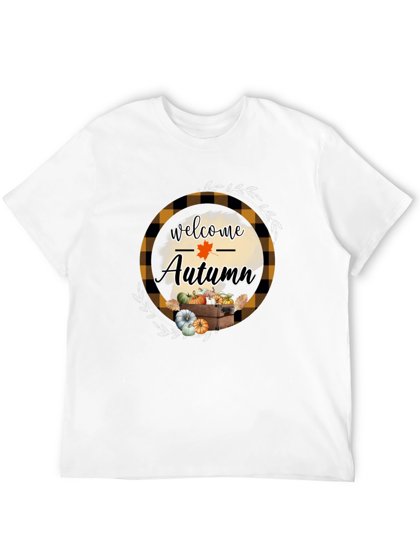 Welcome Autumn Graphic Tee - Fall Harvest