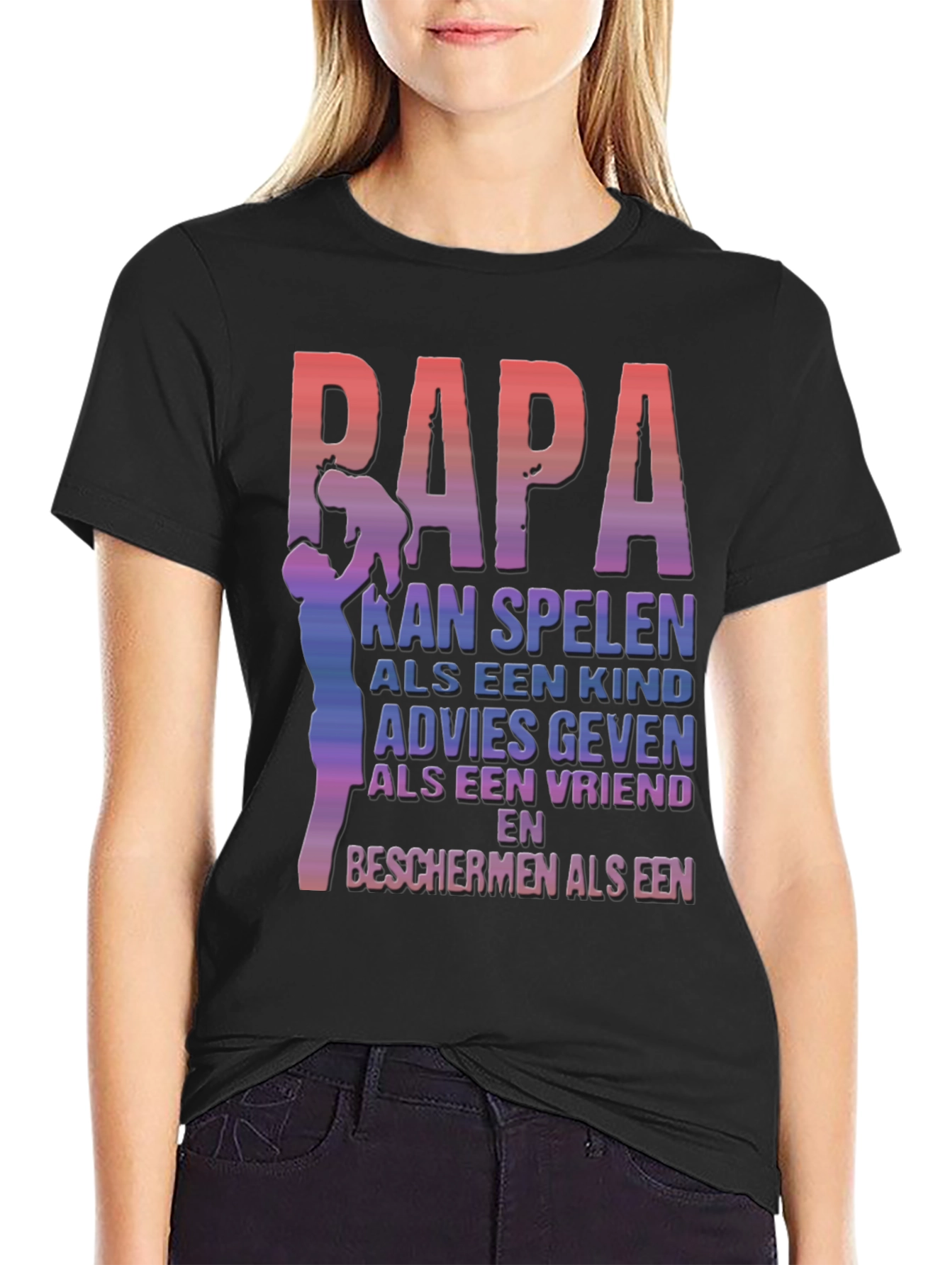Papa T-Shirt: Dutch Fathers Day Gift