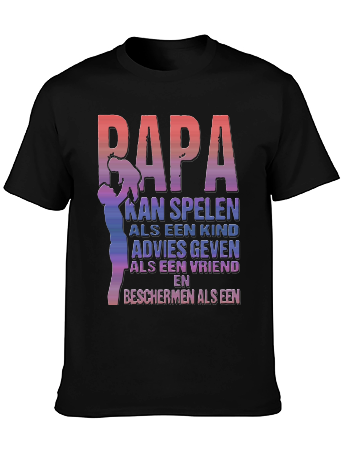 Papa T-Shirt: Dutch Fathers Day Gift