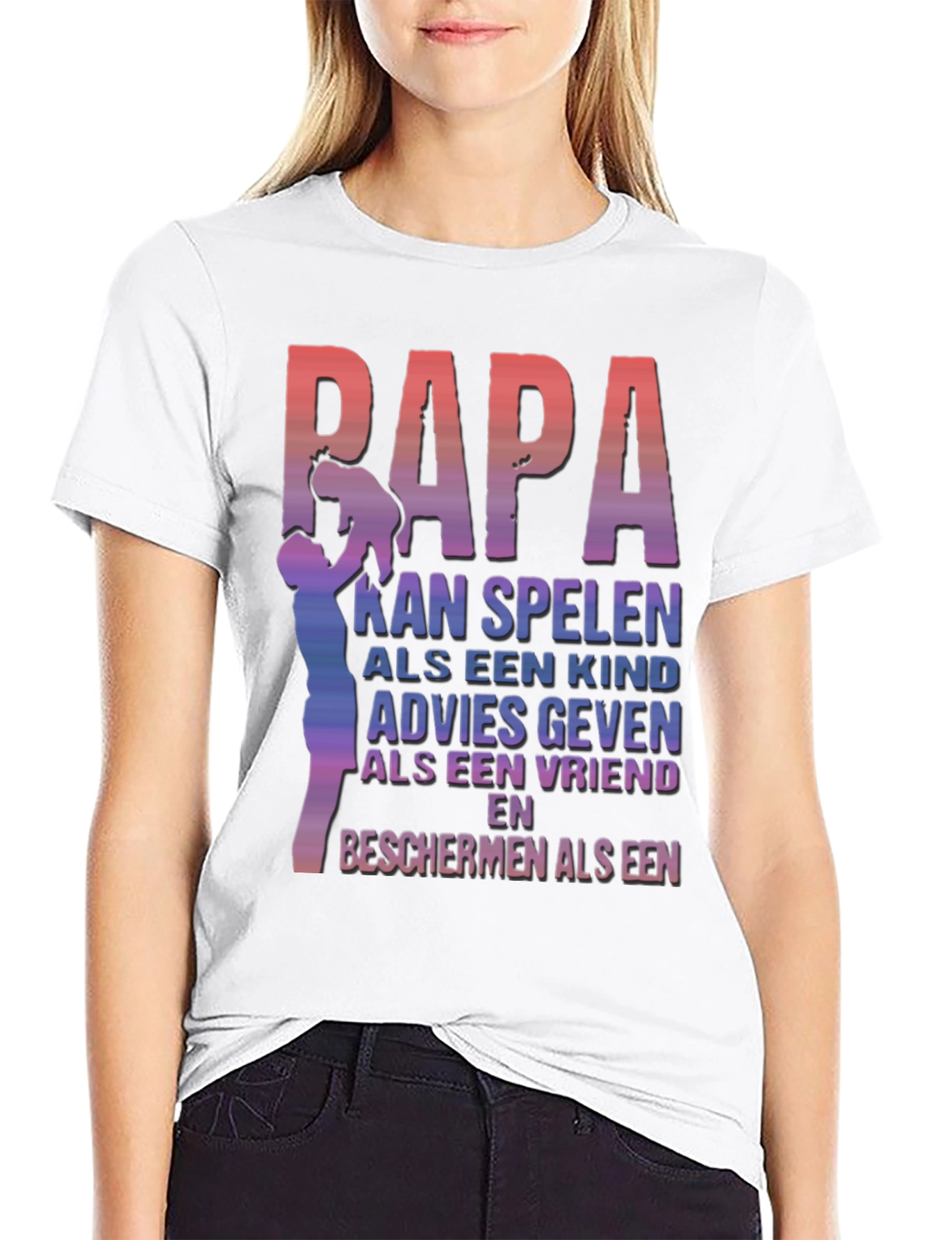 Papa T-Shirt: Dutch Fathers Day Gift