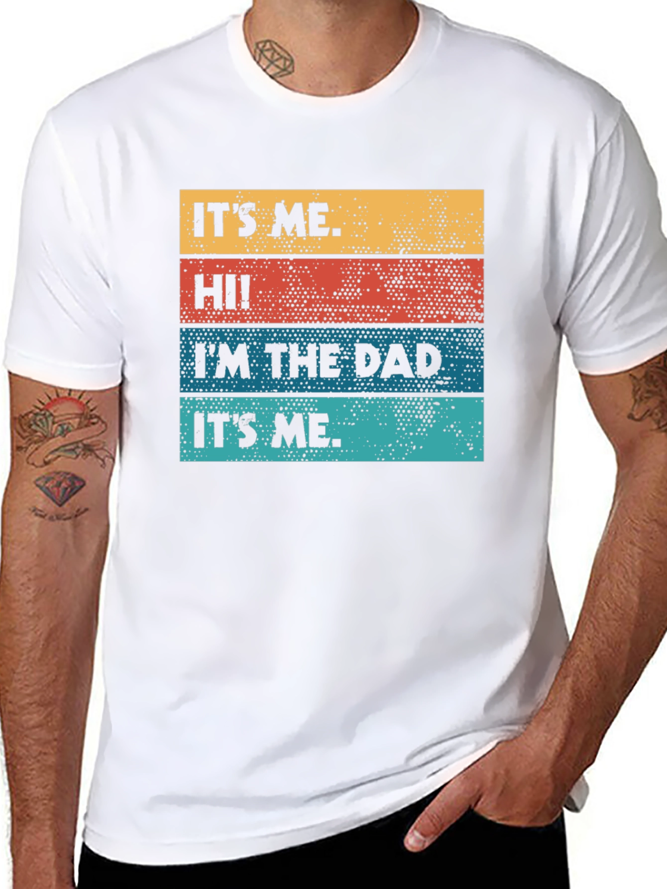 Its Me Dad T-Shirt: Retro Gamer Fathers Day Tee