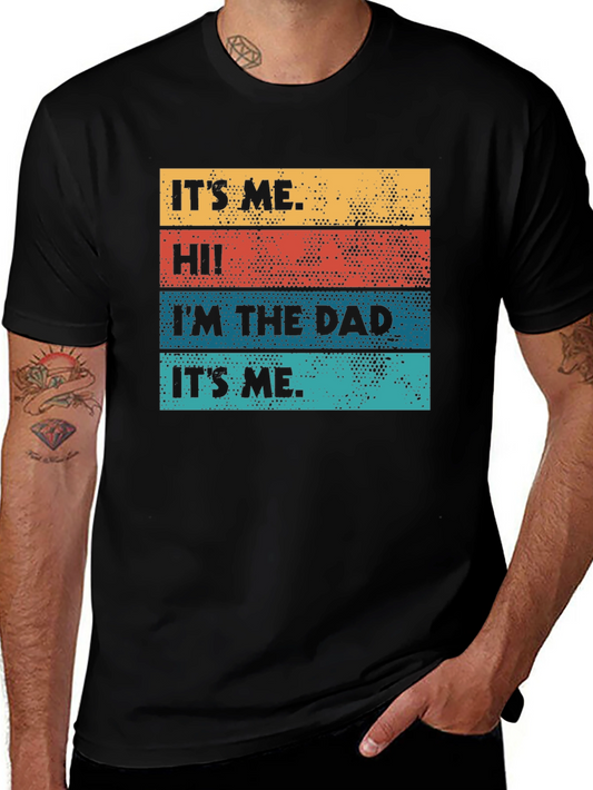 Its Me Dad T-Shirt: Retro Gamer Fathers Day Tee