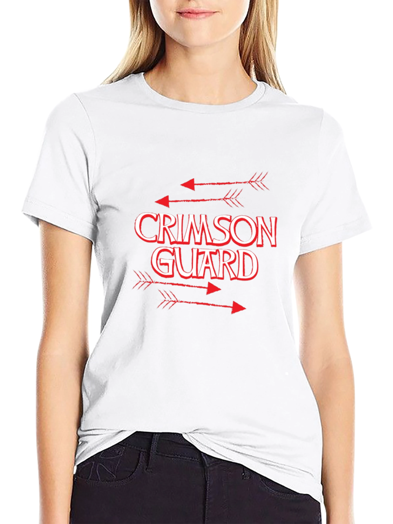 Crimson Guard T-Shirt Arrow Graphic