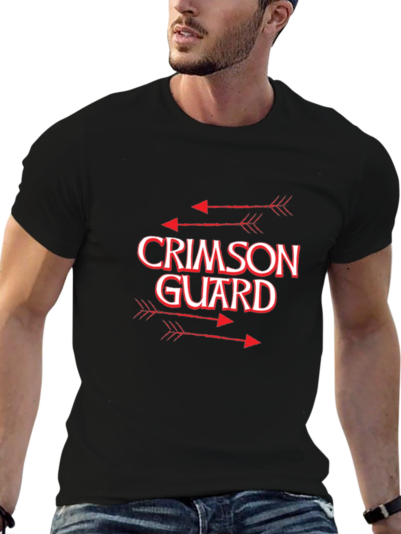 Crimson Guard T-Shirt Arrow Graphic