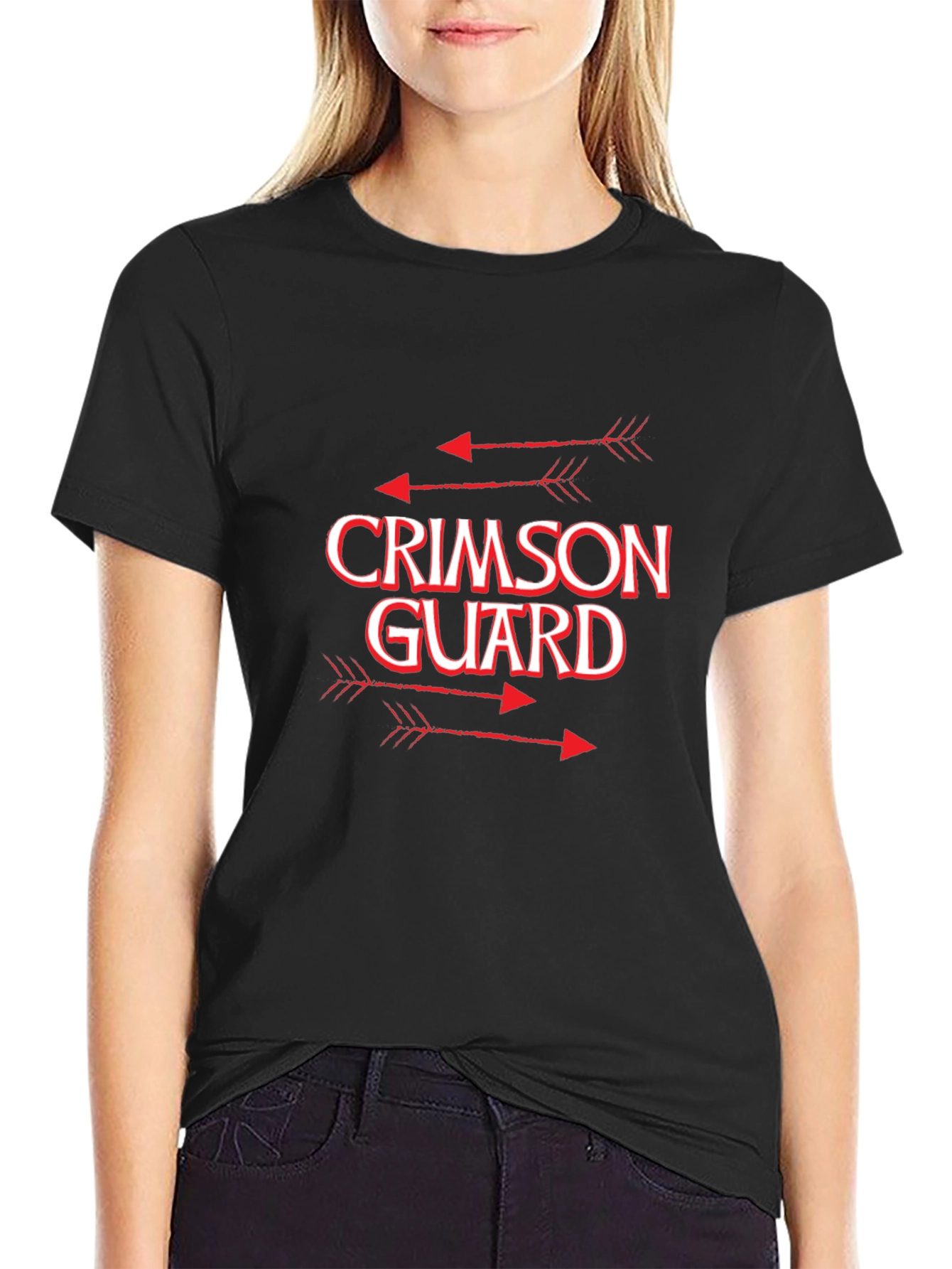 Crimson Guard T-Shirt Arrow Graphic