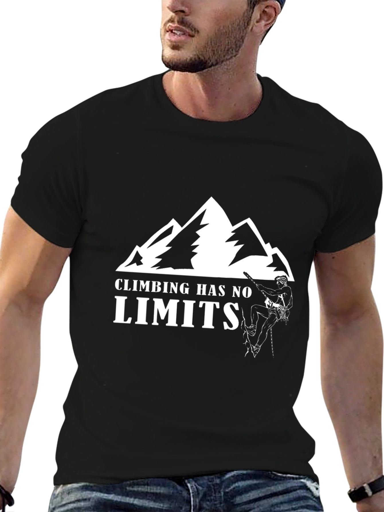 Climbing Has No Limits Graphic Tee