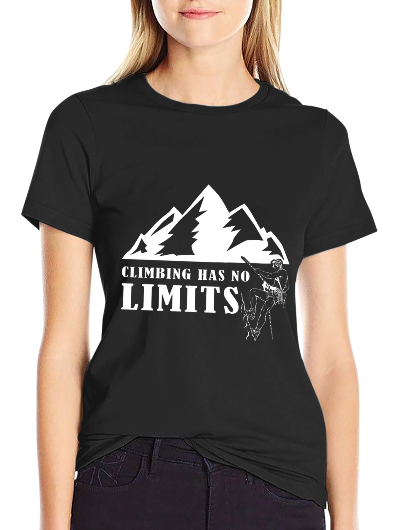 Climbing Has No Limits Graphic Tee