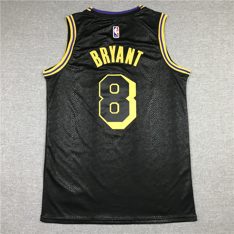 Men's Los Angeles Lakers Kobe Bryant #8 Black Swingman Player Jerseys