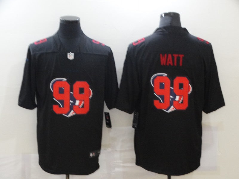 Men's Houston Texans J.J. Watt #99 Black Alternate Game Jerseys