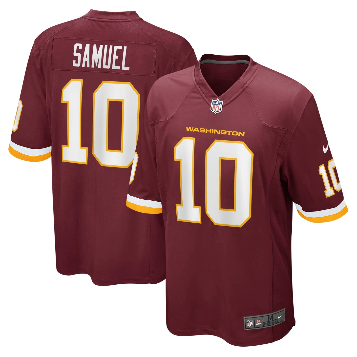 Curtis Samuel Washington Football Team Nike Game   Jersey - Burgundy