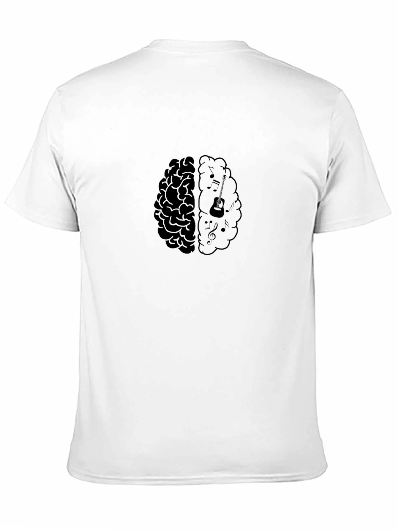 Musical Mind T-Shirt - Brain Graphic Tee
