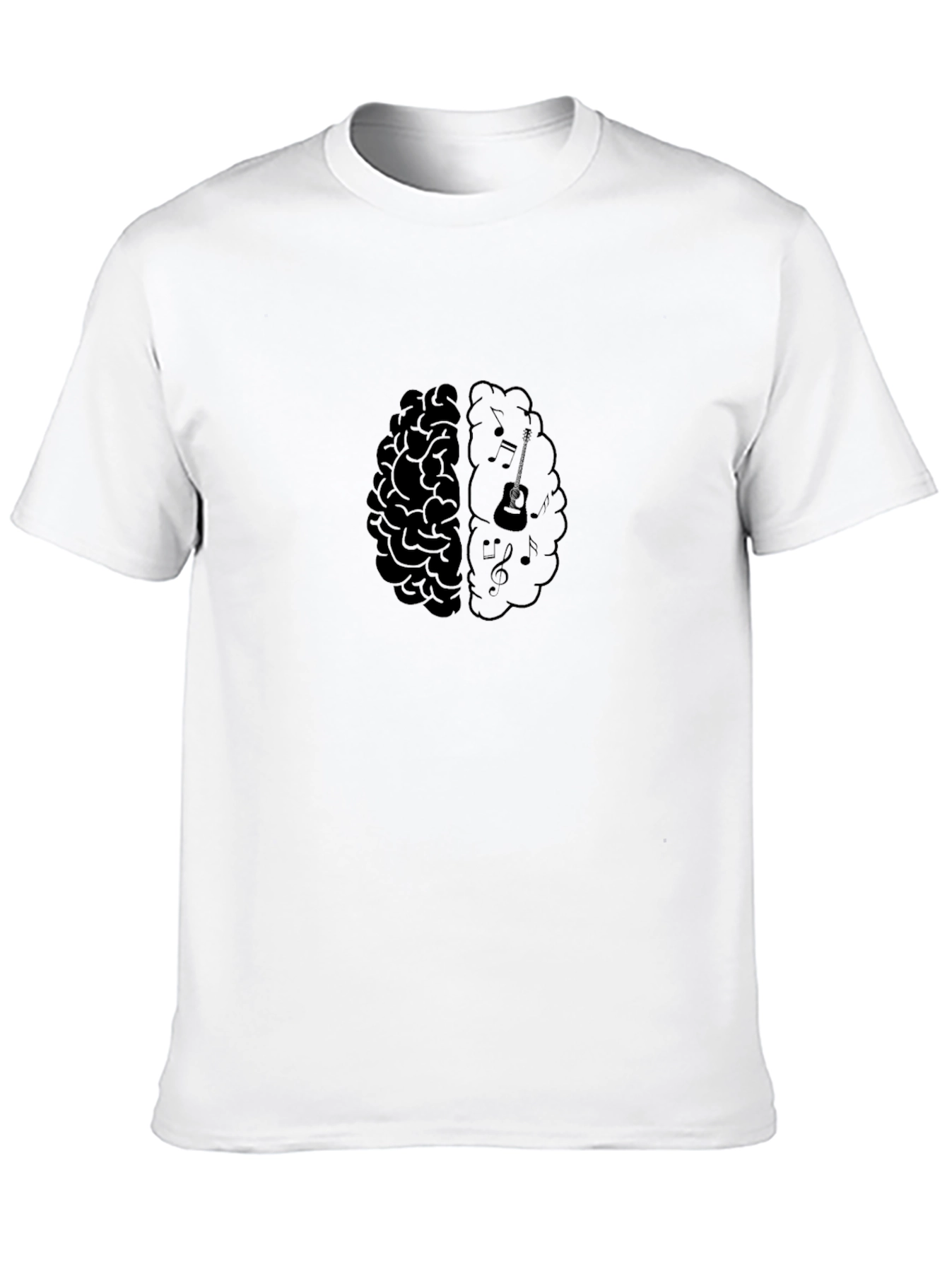Musical Mind T-Shirt - Brain Graphic Tee